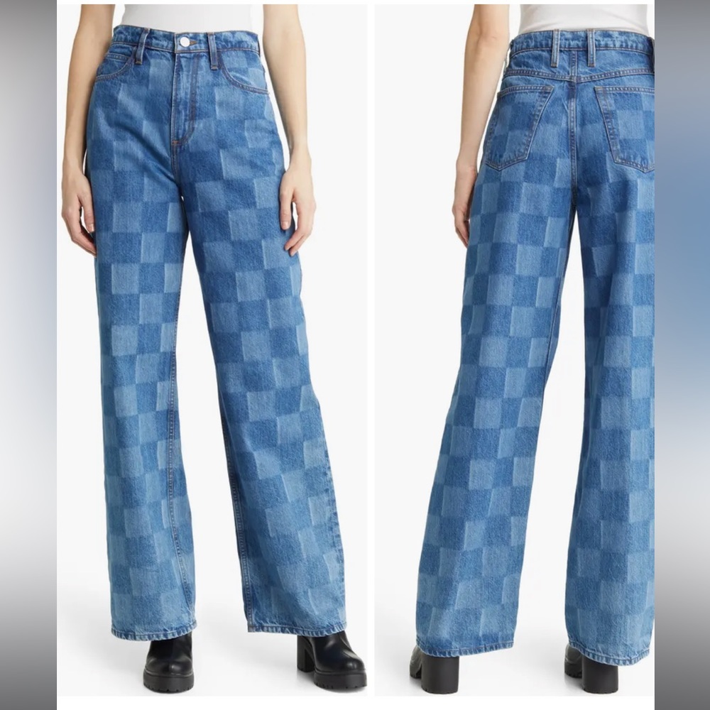 FRAME Le High 'N' Tight Wide Leg Jeans